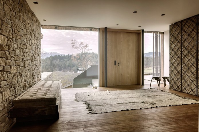 modern entrance