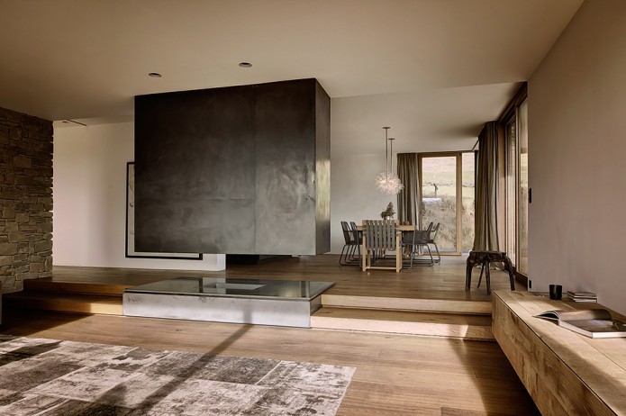 modern rustic mountain home 