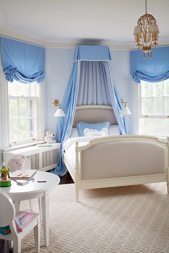 blue bedroom