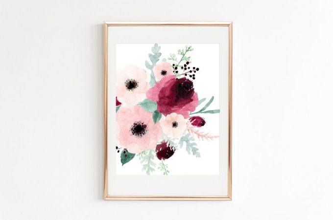 Marie-Pier Lafresnaye, fleurs, anémones, roses