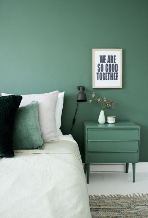 vert sauge, inspiration, chambre à coucher